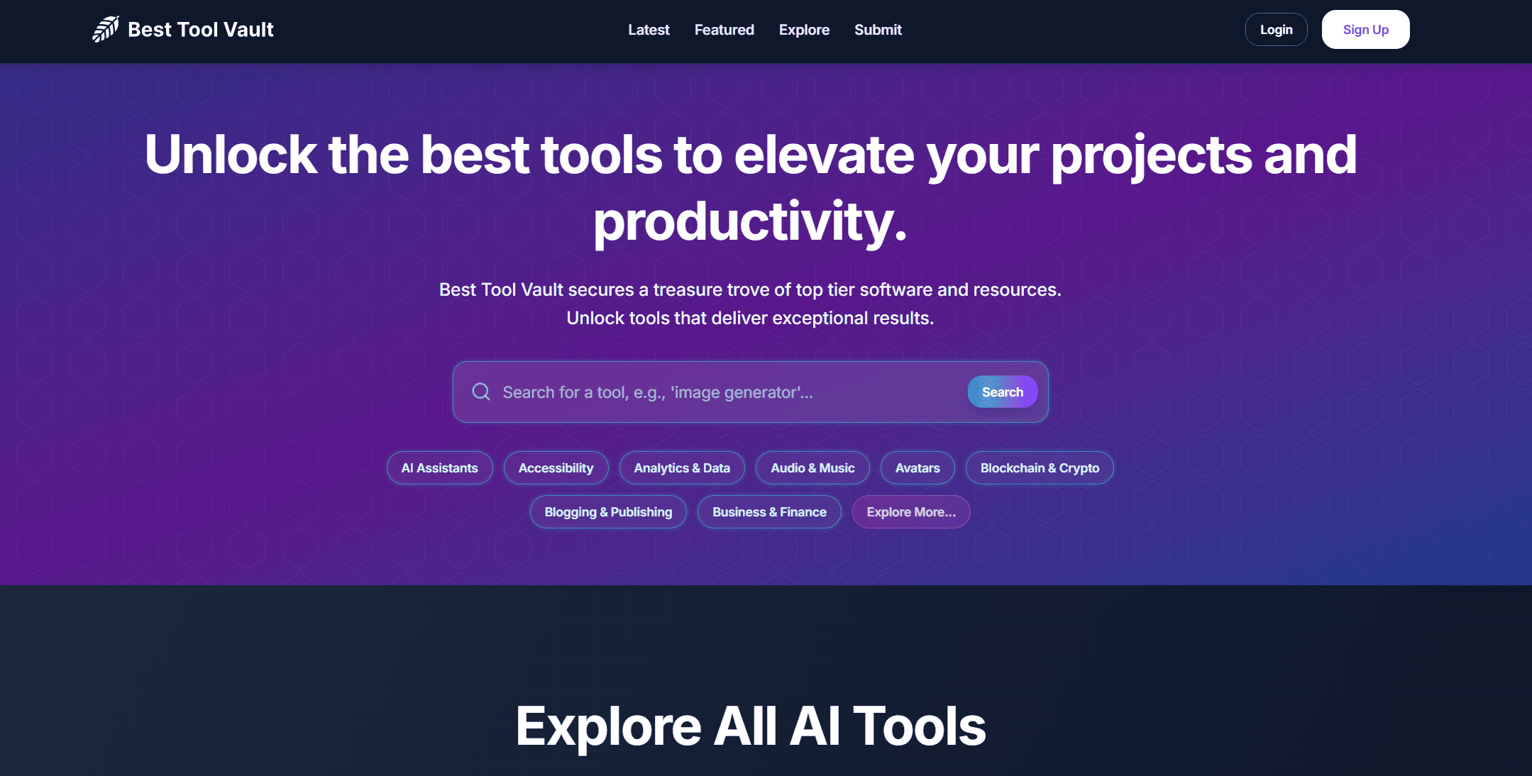 Best Tool Vault | Open Launch