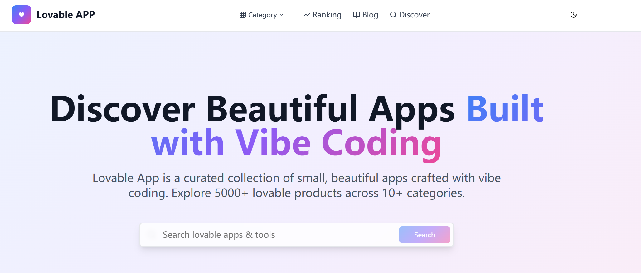 Lovable APP | Open Launch