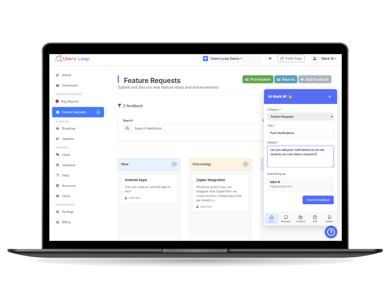 Users Loop | Open Launch