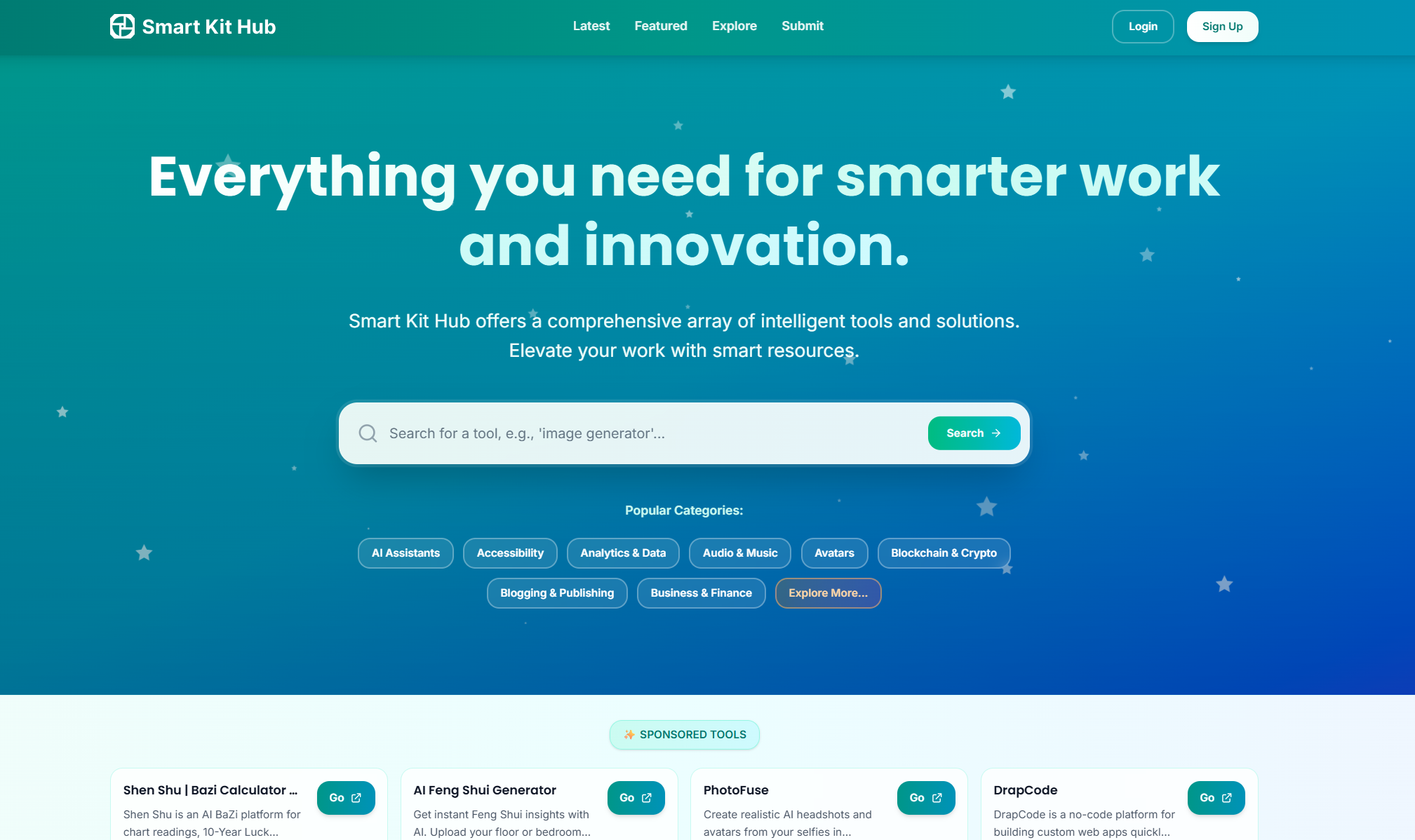 Smart Kit Hub | Open Launch