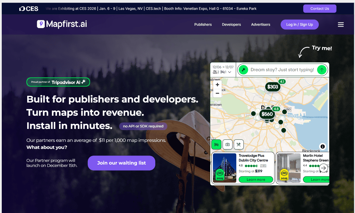 Mapfirst.ai | Open Launch
