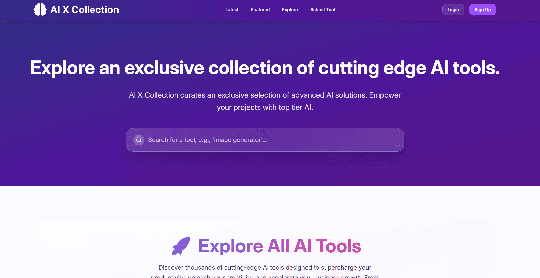 AI X Collection | Open Launch
