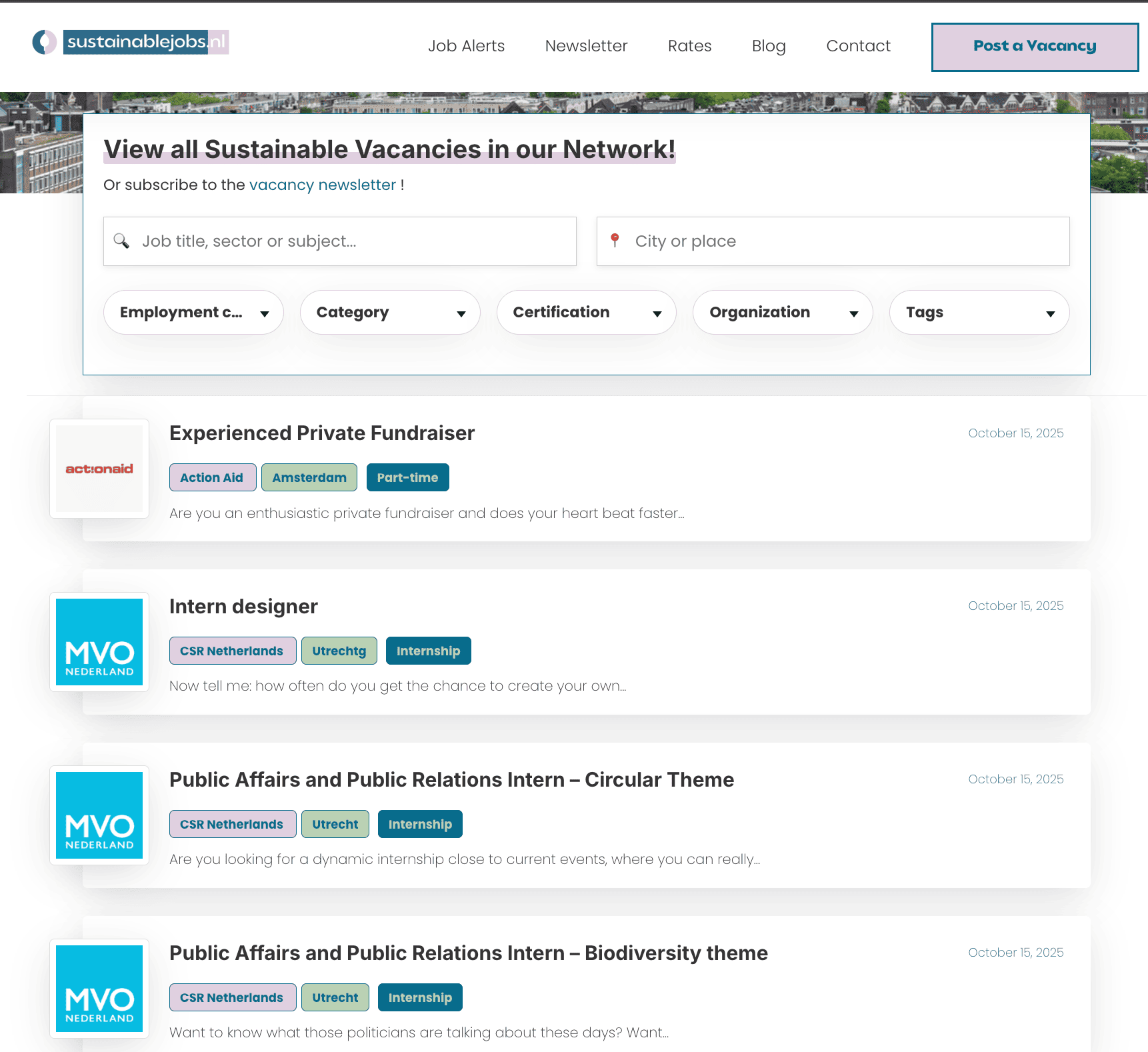 Sustainablejobs | Open Launch